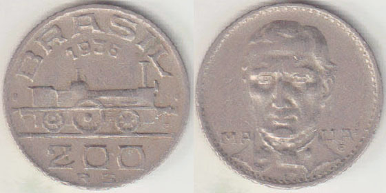 1936 Brazil 200 Reis A000373